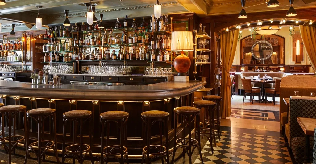Zinc countertop — cafe chelsea1