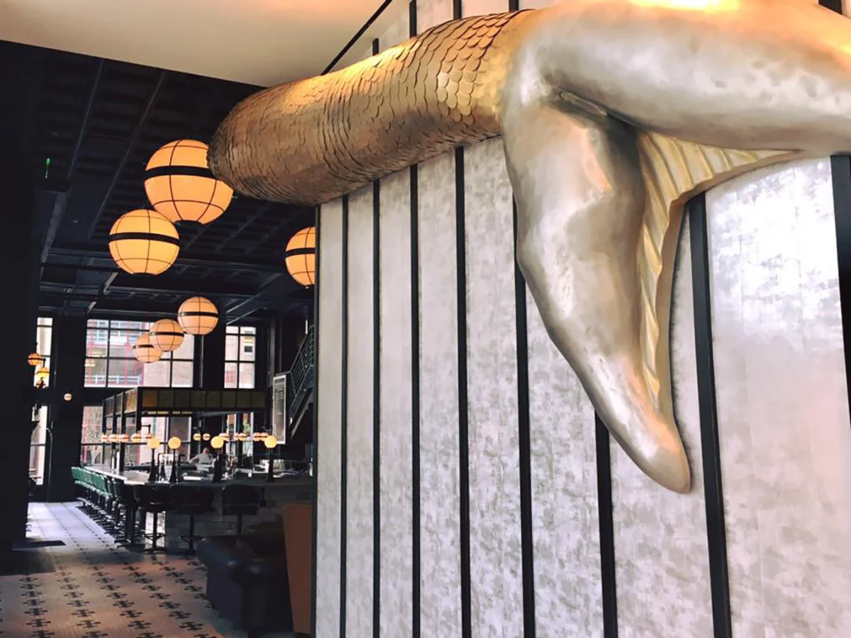 Custom cast zinc sculpture by La Bastille