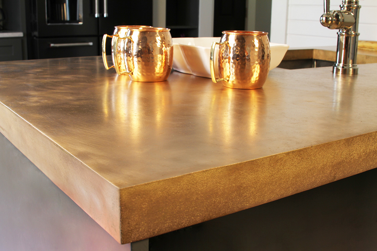 Bronze Countertops - La Bastille