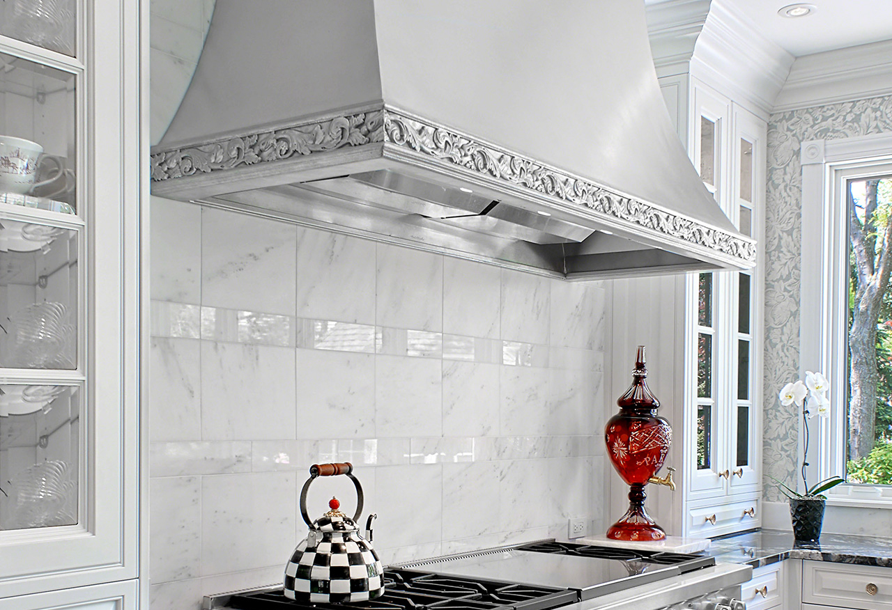 Zinc Range Hoods, Custom Kitchen Hoods