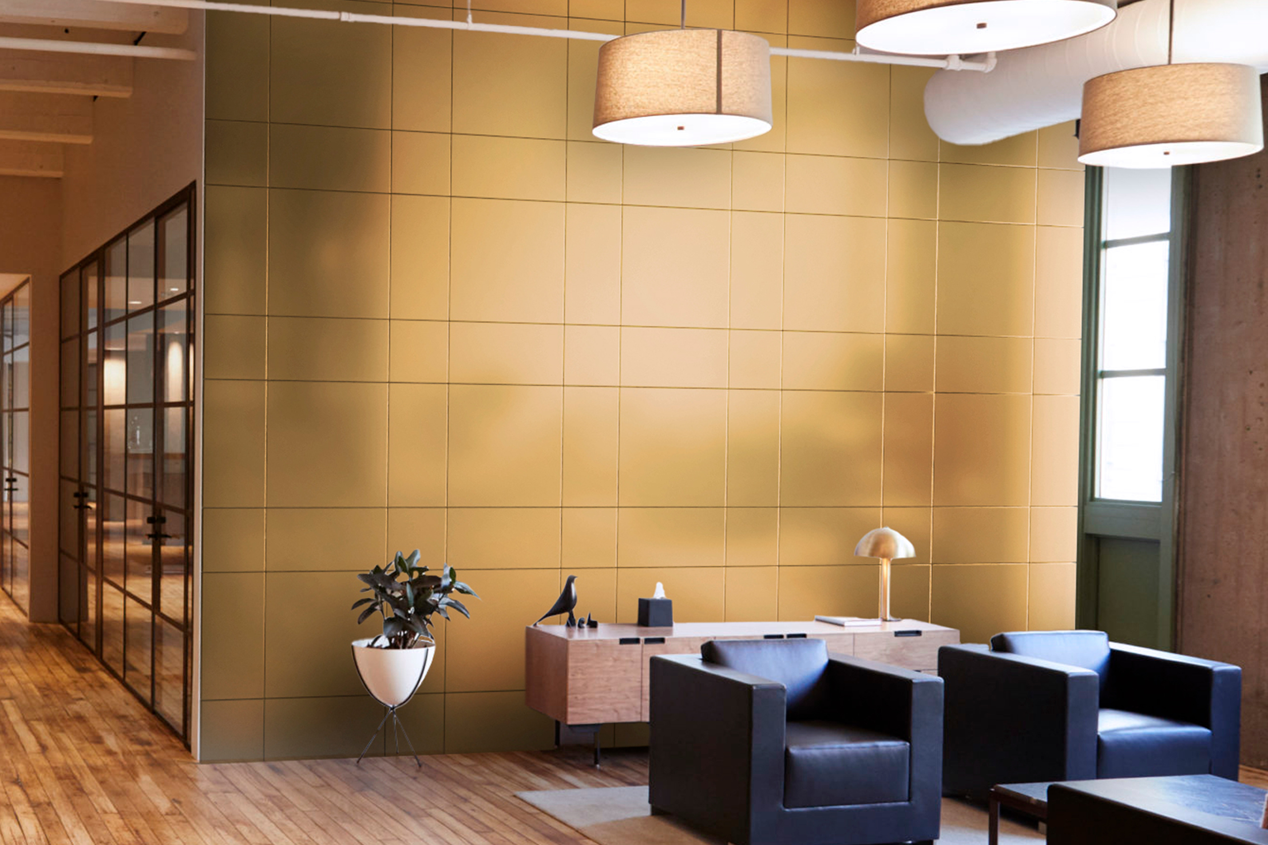 Elevate Your Commercial Space: Brass Wall Panels for Interiors